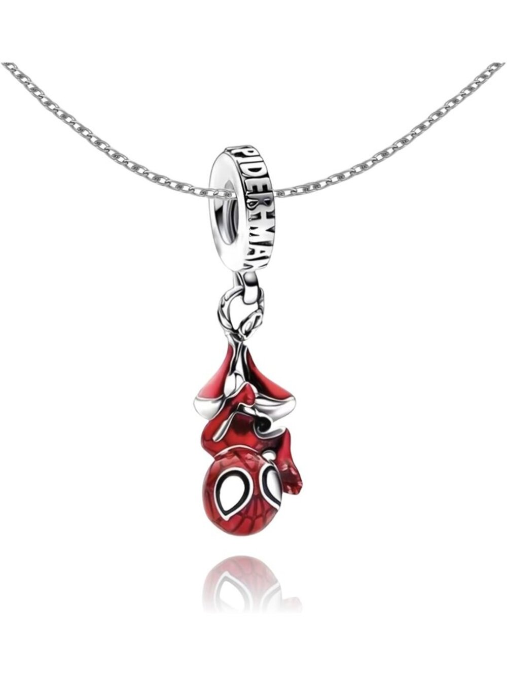 Stylish Spider Pendant Necklace with Adjustable Chain for Unisex Fashion